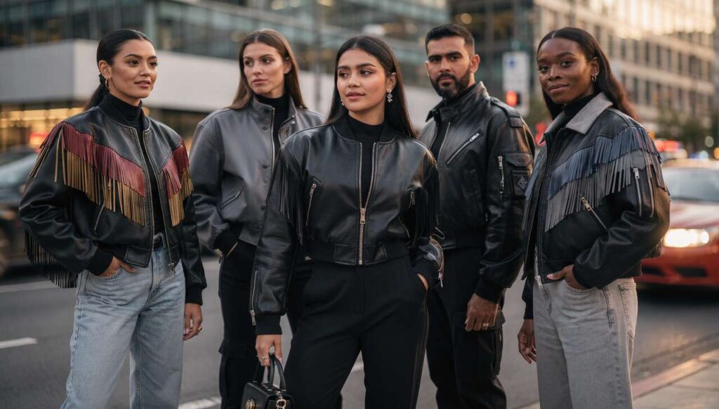 Jacken-Trends 2026: Von Fransen bis High-Neck – diese Styles sind jetzt angesagt