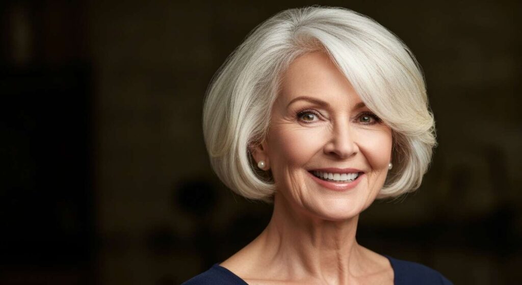 Feines Haar nach 50: Diese 4 Frisuren sorgen für mehr Volumen laut Friseuren