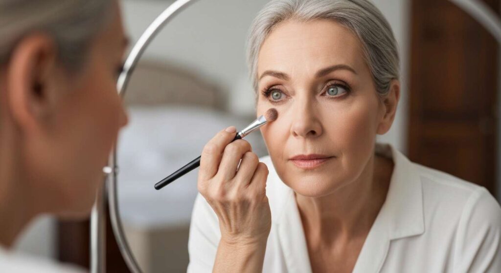 Augen-Make-up ab 50: So lässt diese Technik den Blick sofort offener wirken