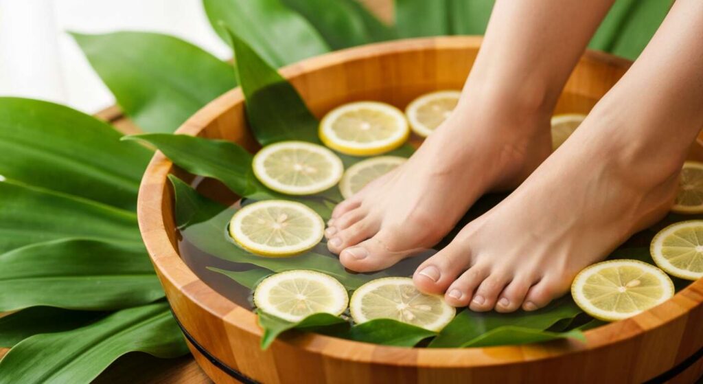 Fußpflege mit Zitrone und Natron: Dermatologen erklären, was wirklich daran ist