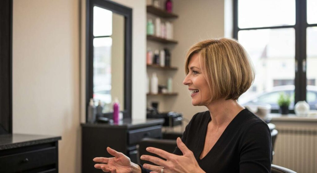 Kurzhaarschnitt ab 40: Warum Friseure bei feinem Haar zur Vorsicht raten