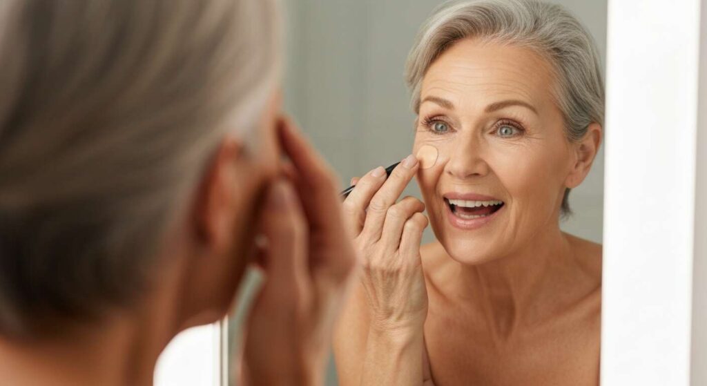 Foundation für reife Haut: Dieses Apothekenprodukt glättet Falten und verleiht Glow